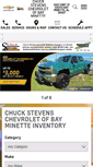 Mobile Screenshot of chuckstevensofbayminette.com